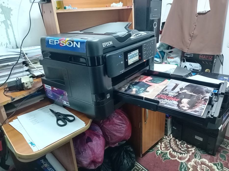 Premium rangli kopya skanerli printer Epson 7720 kotta A3+ va A4 WiFi