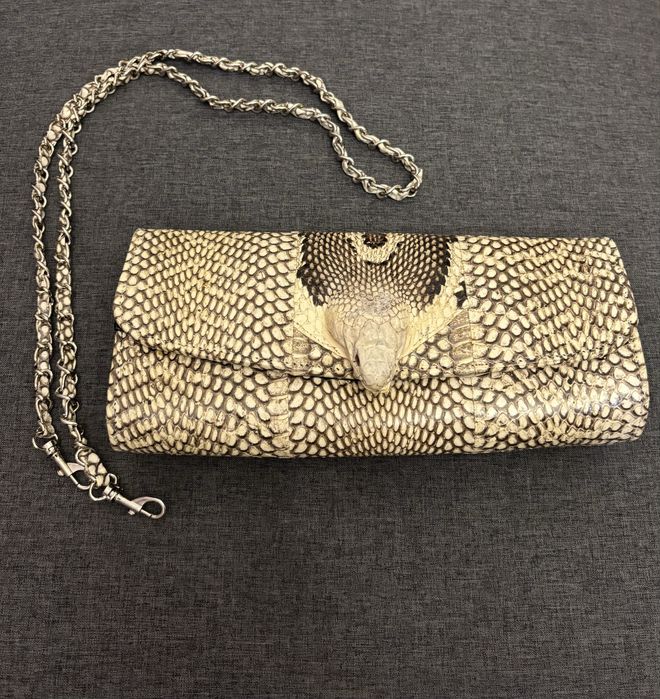 Genuine Snake Skin чанта