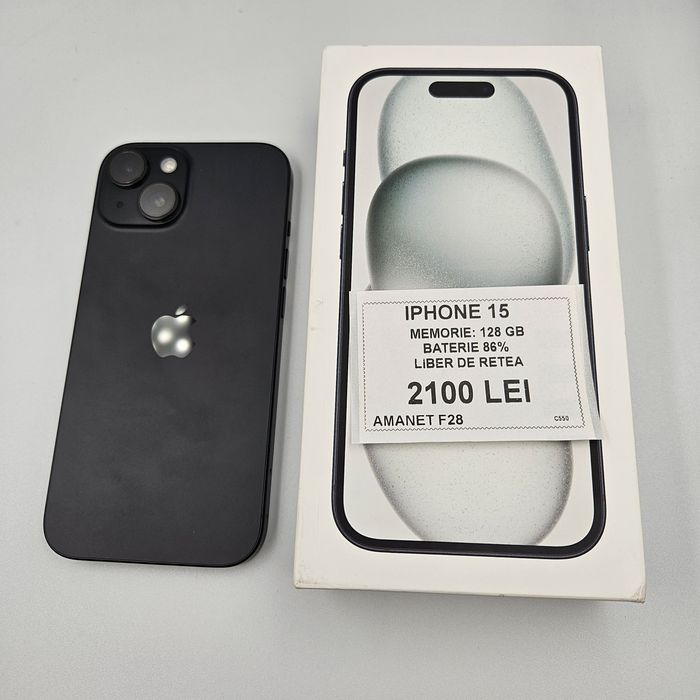 Amanet F28: Telefon Iphone 15 (N)