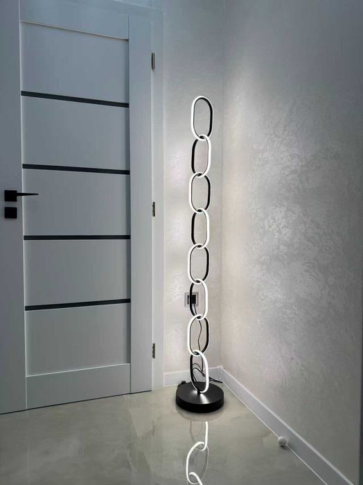 Подова лампа за хол, лампион с димиране от 3000к-6000к, LED , 35W