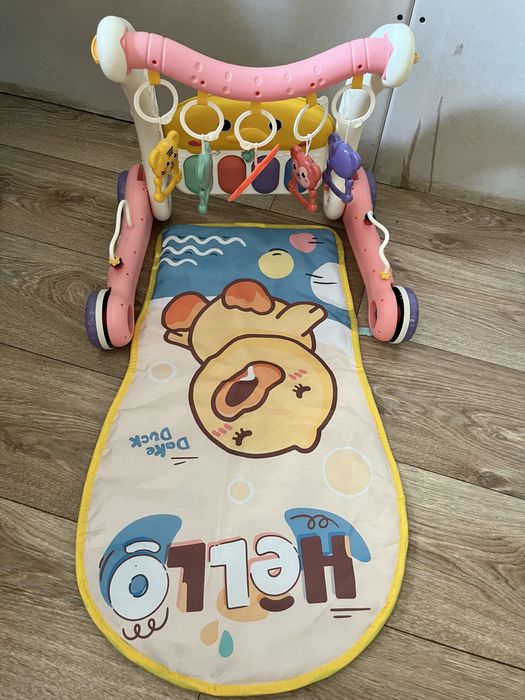 Развивающий музыкальный коврик 2 в 1