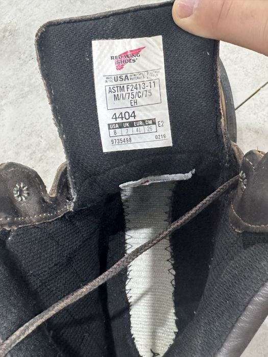 Red wings рабочие ботинки