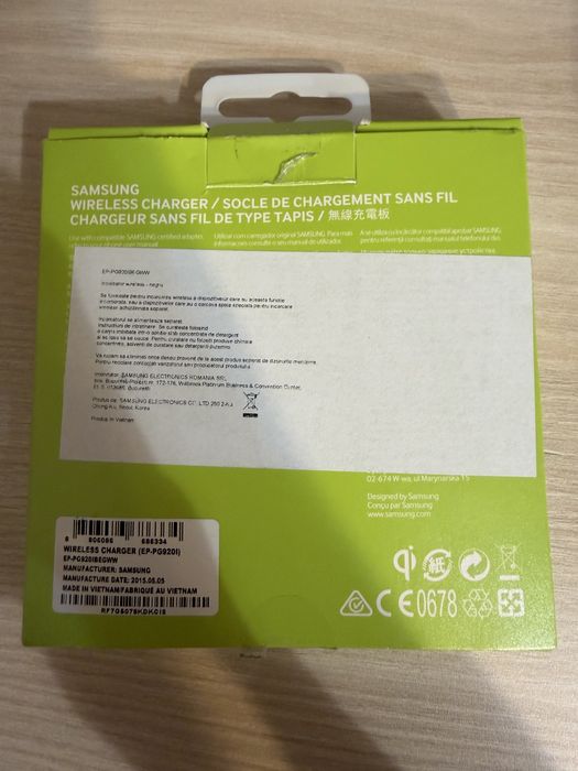 Incarcator wireless Samsung EP-PG920I