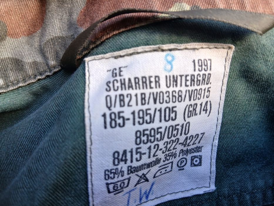 Veston și pantaloni armata germana