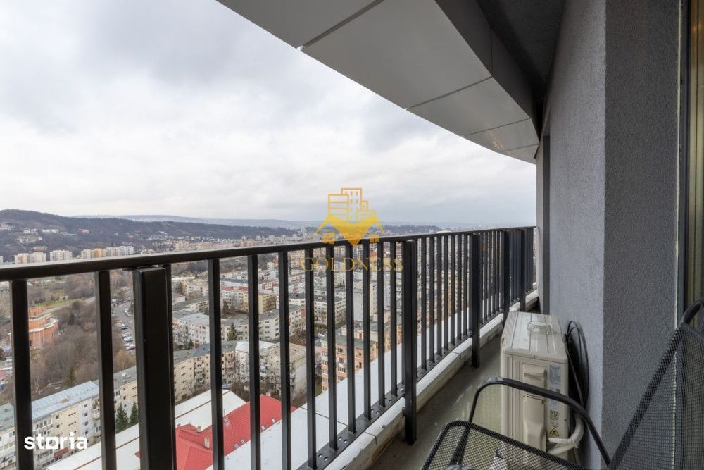 2 camere,parcare, bloc nou, terasa,Manastur, West City, Calea Floresti