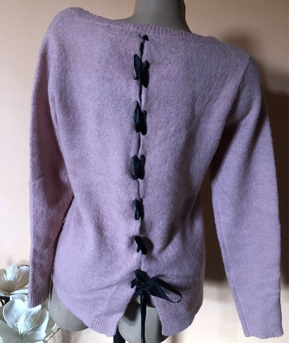 Bluza inflorata cu maneci bufante