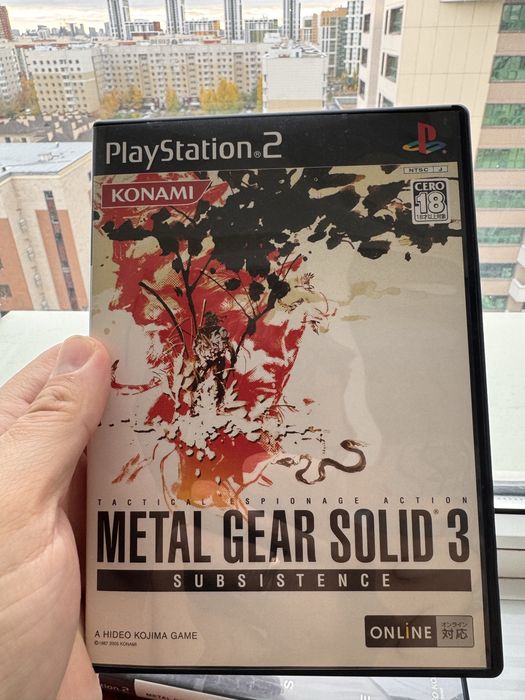 Metal Gear Solid 3: Subsistence (PS2, японское издание
