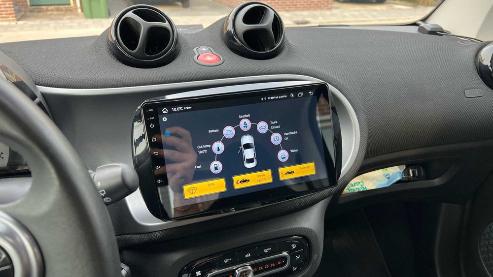 Smart Fortwo 2014-2020 Android Mултимедия/Навигация