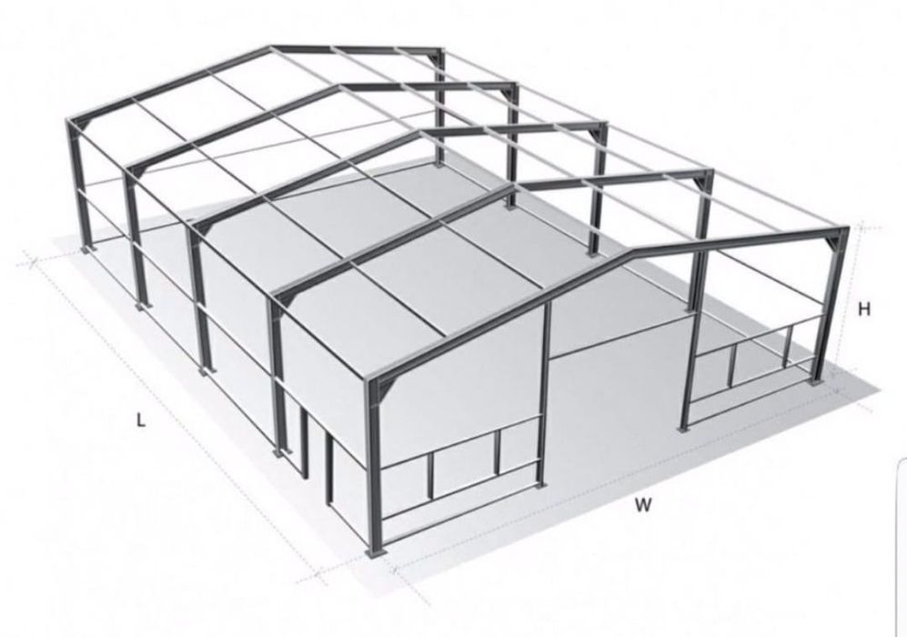 Confectionam hale metalice la cererea clientului