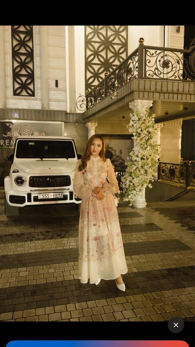 нежное платье ZIMMERMAN