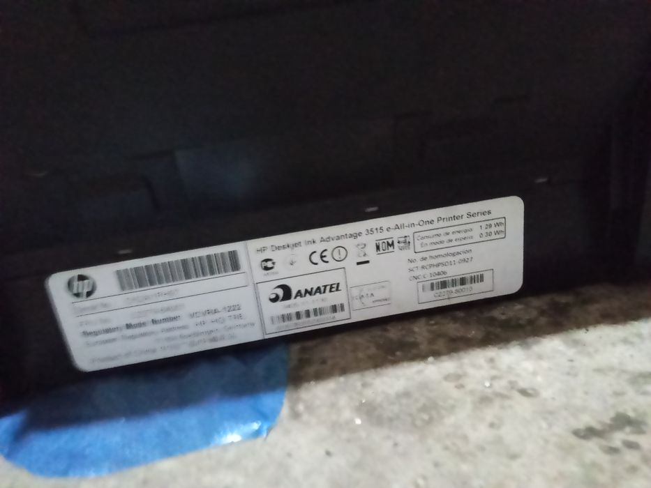 Принтер HP Deskjet ink advantage 3515 БУ рабочие состояния