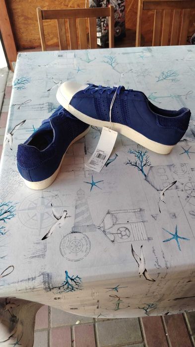Adidas Y-3 Superstar – Albastru – Noi, cu etichetă nr 45/46