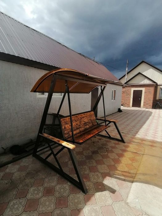 Качеля на двор в стиле LOFT