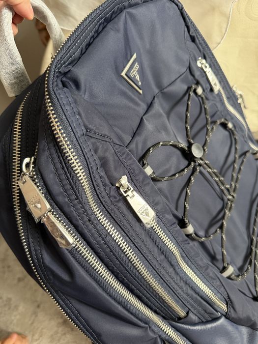 Rucsac ghiozdan guess certosa  nou albastru