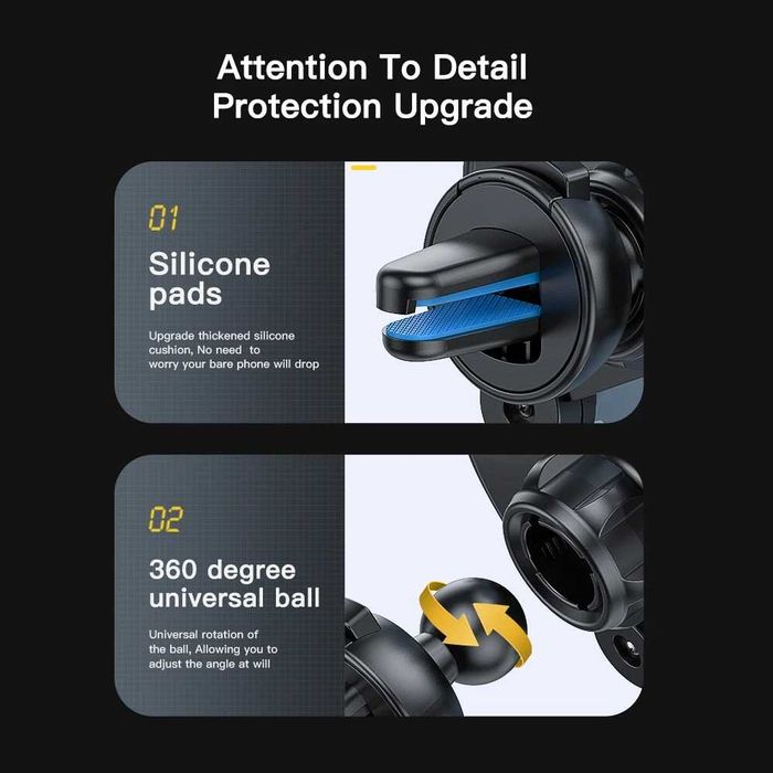 Поставка за телефон Essager - за автомобил