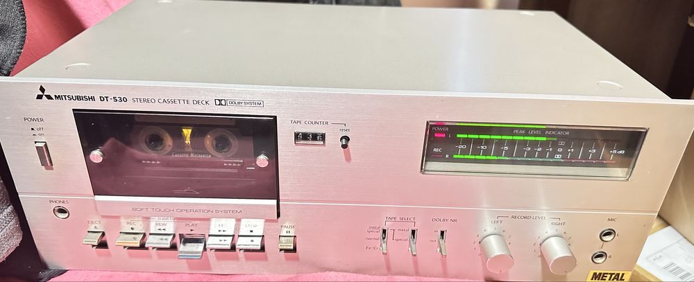Vintage deck tape Mitsubishi DT-530 superb!
