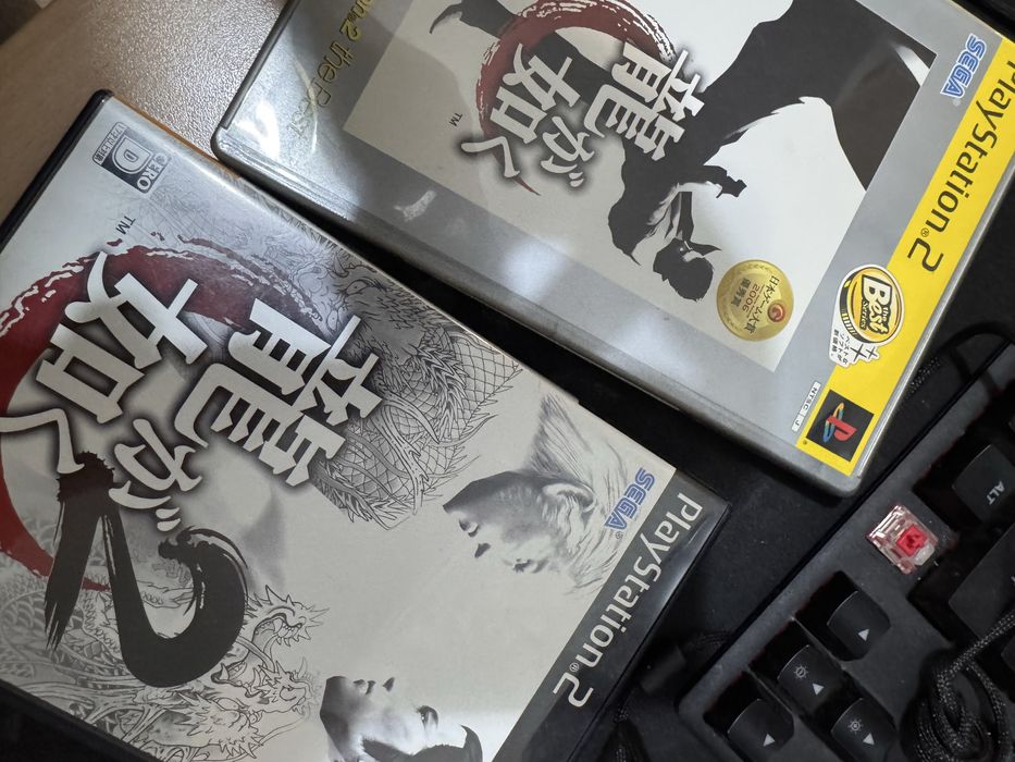 Продаются оригинальные игры Yakuza для PlayStation 2