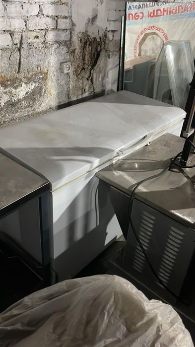 Морозильник белый