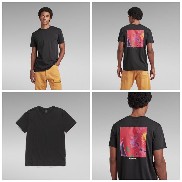 Оригинална НОВА тениска G-Star Raw Photo Print S M L XXL мъжка