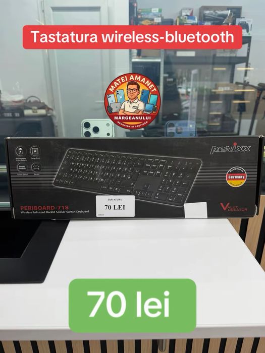 Tastatura wireless •Matei Amanet Margeanului•