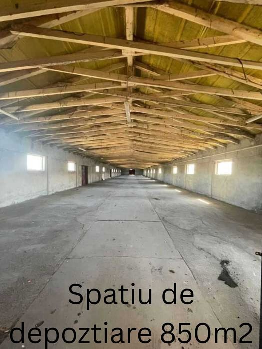 Hală pentru Depozitare in orasul SATU MARE 850 mp + Spatiu Exterior