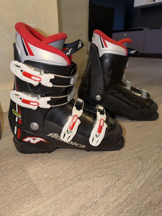 Set schi copii Rossignol 130 cm + clăpari Nordica 36/37