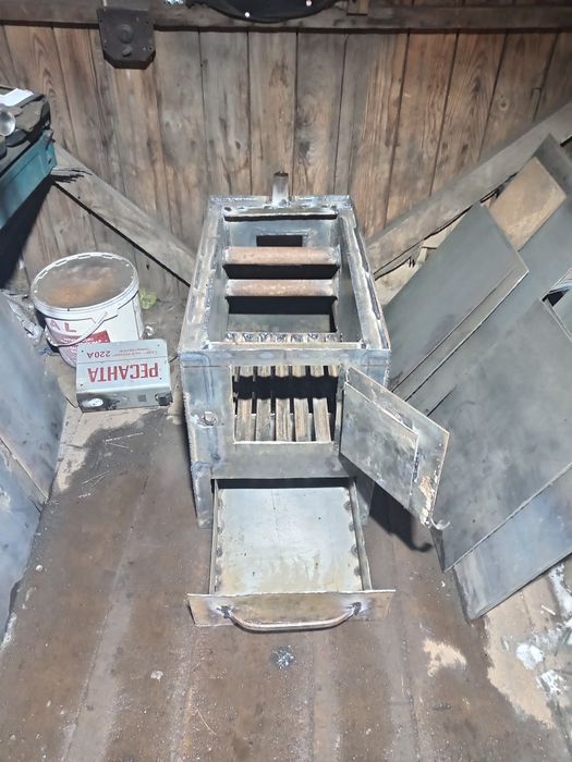 Котел-печь твердого горения