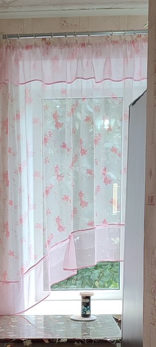 Тюль оконная  в кухню