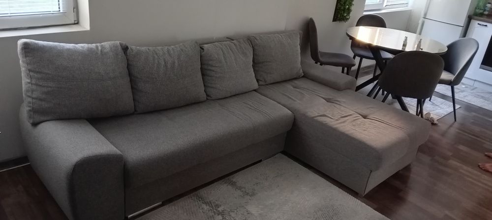 Мебел за дома диван сив и много запазен