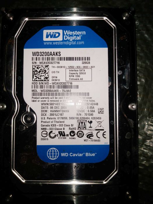 HDD Western Digital SATA