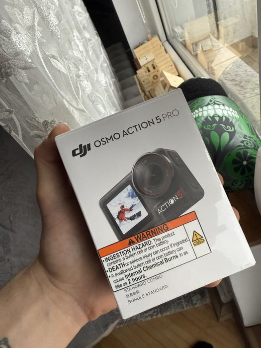 Dji Osmo Action 5 Pro Adventure Combo, Camera Sigilata