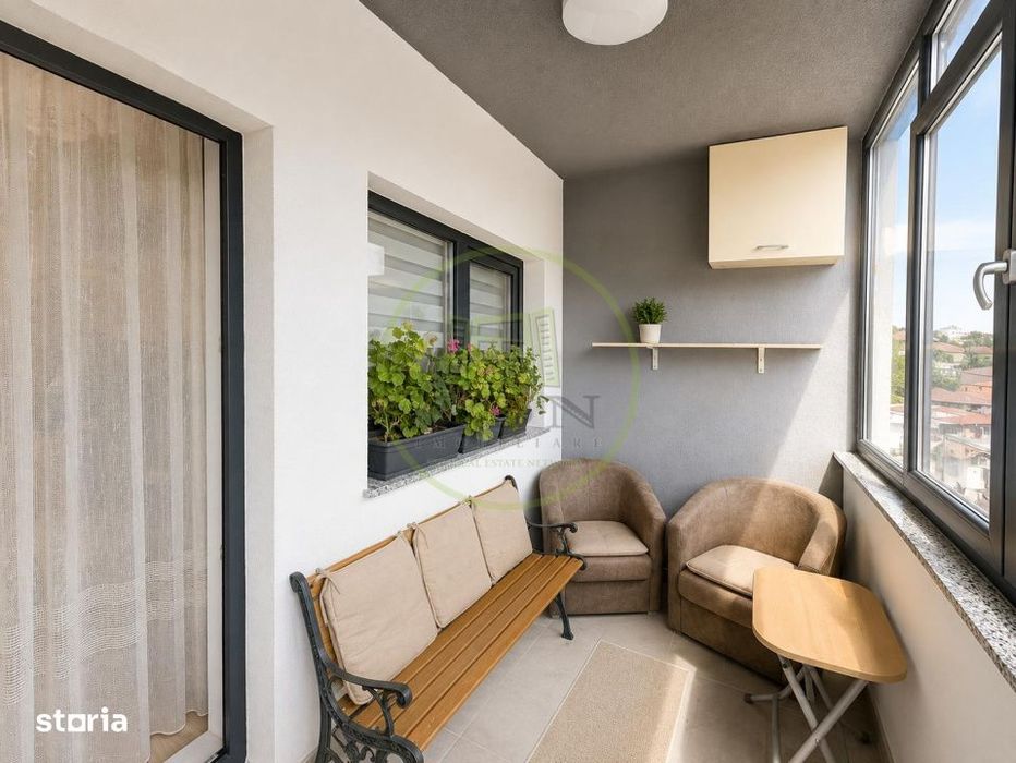 Apartament 2 camere | 47,9 mp + balcon 9,9 mp | Etaj 1/3 | Centrala pr