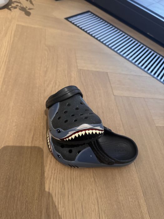 Crocs детские, акула