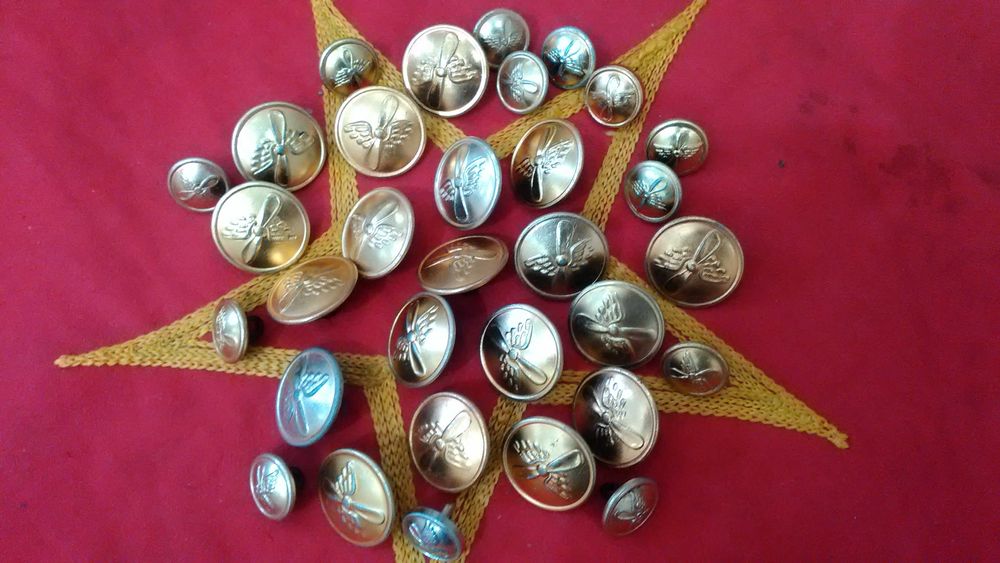 металлические пуговицы ГВФ СССР
