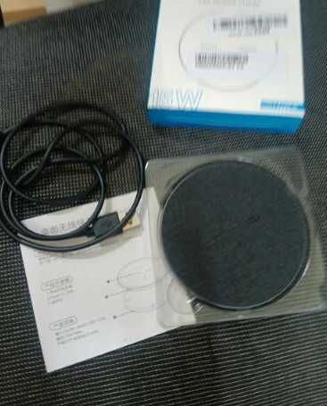 Безжично зарядно AGPTEK TS02C, 15W, Qi-сертифицирано