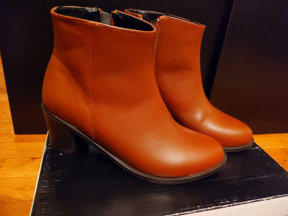 Боти естествена кожа 37 номер