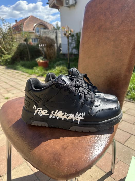 Off white out off office negru