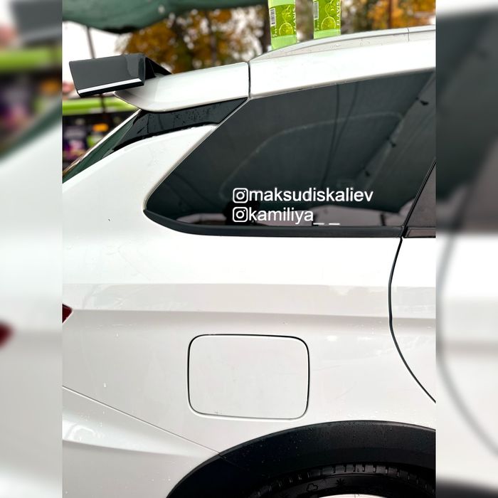 Надписи, объявления, узоры на автомобиль