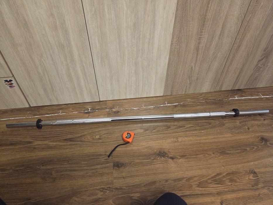 Haltera bara piept biceps 28 mm si paralele domyos pt triceps