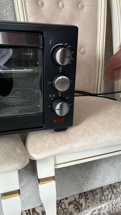 Мини-печь Aceline черный новый