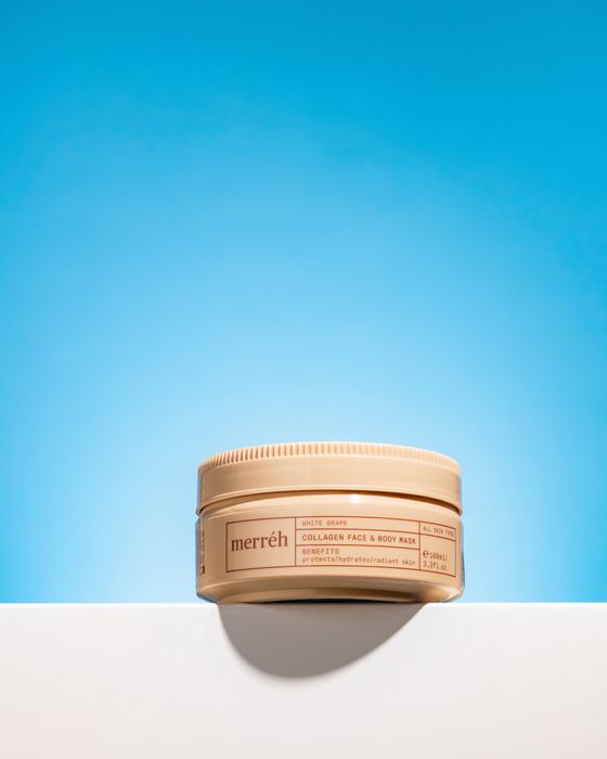 Чисто нова маска за лице и тяло Merréh с колаген и бяло грозде
