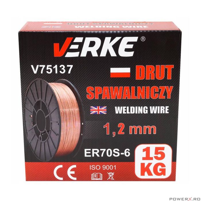 Sarma de sudura, Mig, 1.2mm, 15kg, Verke