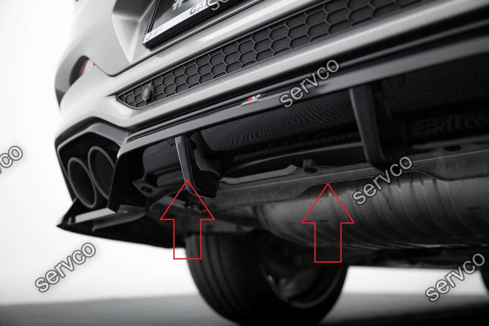 Pachet Set Splitter Exterior Lip Prelungiri Body kit tuning Bmw X4 M F98 2019-2021 v1 - Maxton Design