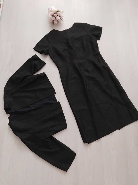 Нови стилен дамски сатенен халат/кимоно + пижама-размер ХЛ- 30евро