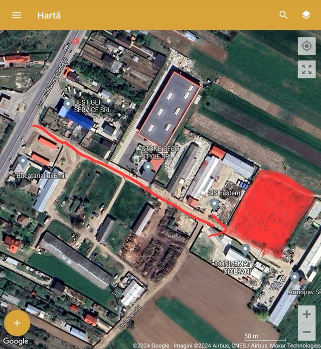 Vand teren intravilan pretabil hala productie 5720 mp