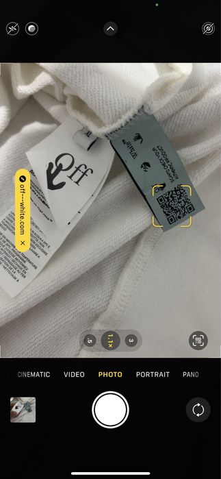 Hanorac Off White XL
