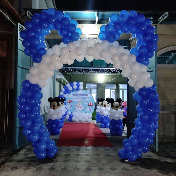 400.000 Sharli oformileniya afarmileniya / оформление шарами