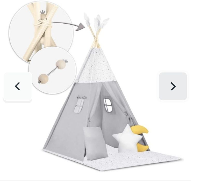 Детска палатка типи