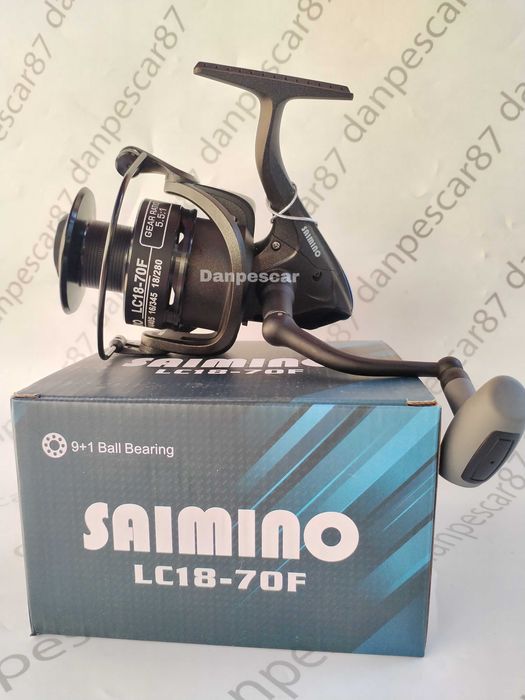 Mulineta SAIMINO LC18 70F 10 rulmenti pentru SOMN si CRAP TAMBUR 7000