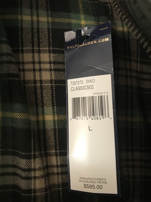Geaca Polo Ralph Lauren pufoaica bumbac ceruit L